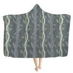 Hoodie Flannel Blanket Factory - OEM Maile Mokihana Lei Hoodie Custom Oversized