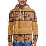 Men's Hooded Sweatshirt Manufacturer - OEM Polynesianculture Custom Island Windproof Warm