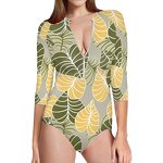 Women's Bikini Swimsuit Manufacturer - OEM Print on Demand Hawaii Taro Leaf Lady Plus