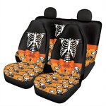 Halloween Seat Cover Factory - OEM Print on Demand 3 Pcs Happy Halloween Assesories Deco