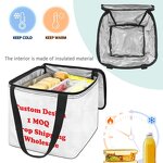 Shopping Cooler Bag Factory - OEM Customization Maile Lei Extra Large Capacity Portable