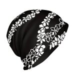 Beanies Outdoor Hat Factory - OEM Puakenikeni Lei Printing Unisex Men Women's Custom