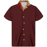 Golden Dragon Print Shirt Factory - OEM Thikin Custom Unique New Design Comfortable