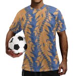 Football Uniform Manufacturer - OEM Customizable Team Maile Puakenikeni Print Jersey