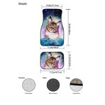 Custom Car Mats Manufacturer - OEM Drop ShippingMats 4 Pieces Grey Camouflage Pattern