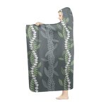 Hoodie Flannel Blanket Factory - OEM Maile Mokihana Lei Hoodie Custom Oversized