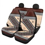 Universal Car Seat Covers Factory - OEM Print on Demand Polynesian Tribal Samoa Retro