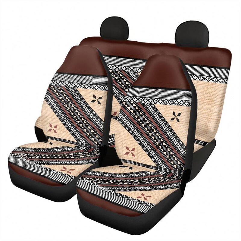 Universal Car Seat Covers Factory - OEM Print on Demand Polynesian Tribal Samoa Retro