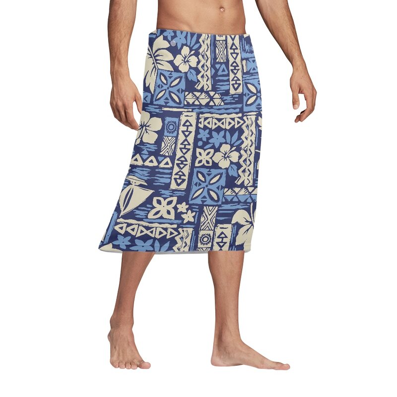 Dress for Men Manufacturer - OEM High Quality Polynesian Samoan Tribal Design Summer