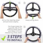 Steering Wheel Cover Manufacturer - OEM Exclusive Customization Universal Elastic Braid