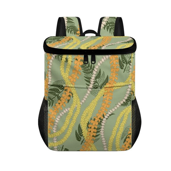 Ice Pack Backpack Manufacturer - OEM Print on Demand Mokihana Lei Craft Design Custom