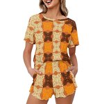 Hawaiian Fabrics Clothing Factory - OEM Dropshipping Loose Plus Size Women's Home Wear