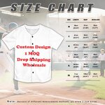Baseball Shirt Manufacturer - OEM Print on Demand Hawaiian Fashion Boys Girls Simple