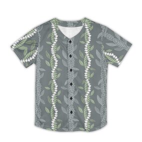 Baseball Shirt Manufacturer - OEM Print on Demand Hawaiian Fashion Boys Girls Simple