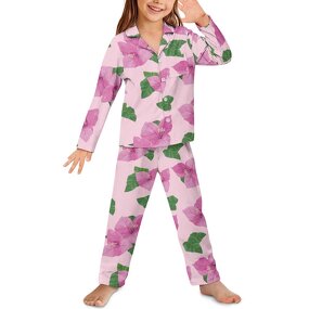 Children's Pajama Set Factory - OEM Factory Self-Operated Custom Island Fashion Print