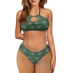 Two Piece Bikini Manufacturer - OEM Aloha Wear Print on Demand Pua Naupaka Plus Size