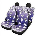 Halloween Seat Cover Factory - OEM Print on Demand 3 Pcs Happy Halloween Assesories Deco