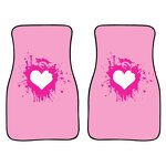 3D Rubber Floor Mats Manufacturer - OEM High Quality Pink Rainbow Print on Demand