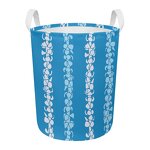 Waterproof Laundry Basket Manufacturer - OEM Exclusive Customization Hawaiian Fashion Puakenikeni