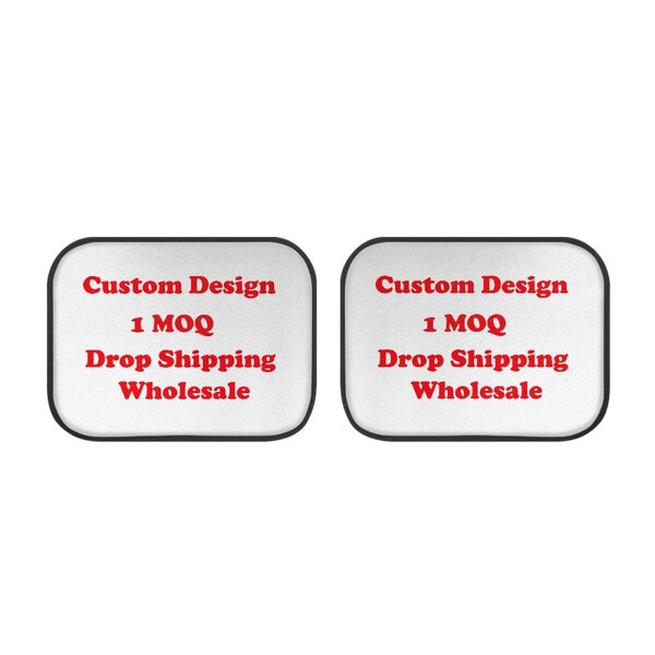 Car Mat Factory - OEM Print on Demand Rubber 2 Piece Universal Auto Carpet