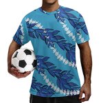 Football Uniform Manufacturer - OEM Customizable Team Maile Puakenikeni Print Jersey