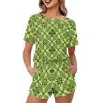 Hawaiian Fabrics Clothing Factory - OEM Dropshipping Loose Plus Size Women's Home Wear