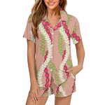 Ladies Pajama Set Manufacturer - OEM 2025 New Hot Sale MaileLei Culture Short Sleeve