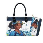 African American Afro Handbag Manufacturer - OEM Print on Demand Custom Ladies Pu Handbag