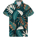 Cuban Guayabera Shirt Factory - OEM THIKIN Hawaii Style Design Custom Print Turn-Down Collar