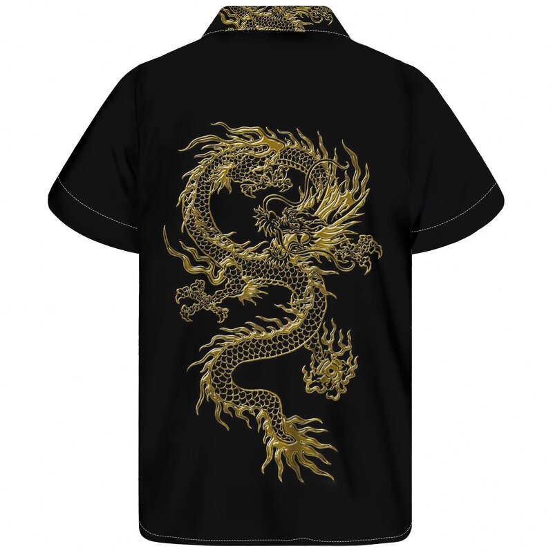 Ethnic Dragon Style Shirts Manufacturer - OEM Thikin Hot Selling Wholesale Fashion Causal