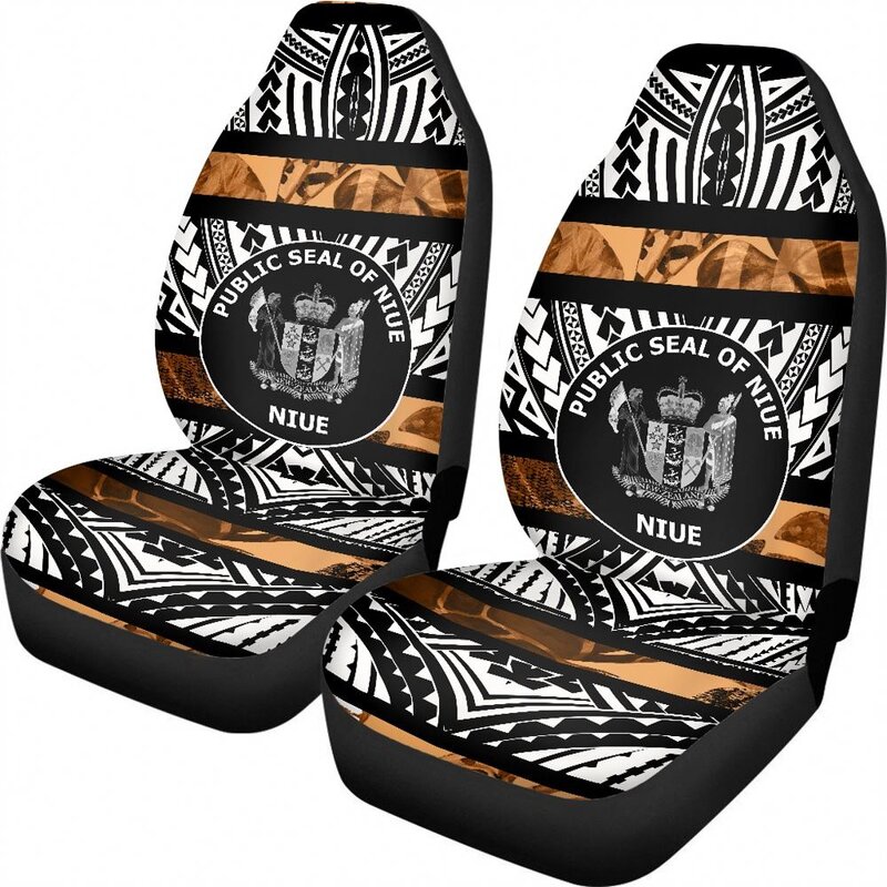 Universal Car Seat Covers Manufacturer - OEM Print on Demand Polynesian Tribal Niue