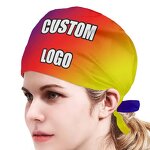 Surgical Scrub Head Caps Factory - OEM Custom Logo Nursing Hat Ponytail Holder Hospital