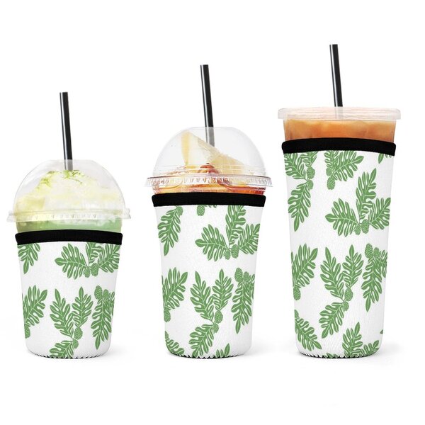 Thermal Insulation Cup Set Factory - OEM Wholesale Custom Hawaiian Ulu Breadfruit Print