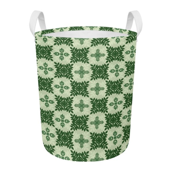 Laundry Basket Dust-proof Bag Factory - OEM Custom Hawaii Quilt Design Oxford Cloth
