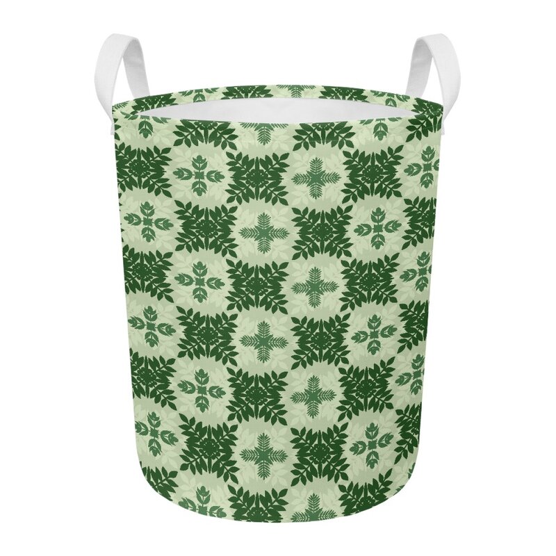 Laundry Basket Dust-proof Bag Factory - OEM Custom Hawaii Quilt Design Oxford Cloth
