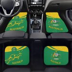 Australia Flag Mats Factory - OEM Universal Print on Demand 4 Pieces Waterproof Non-slip