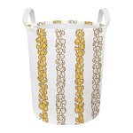 Waterproof Laundry Basket Manufacturer - OEM Exclusive Customization Hawaiian Fashion Puakenikeni