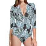 Women's Bikini Swimsuit Manufacturer - OEM Print on Demand Hawaii Taro Leaf Lady Plus