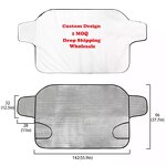 Car Sunshade Cover Factory - OEM Cheap Foldable Windshield Snow Ice Cover