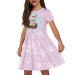 Kids Dresses for Girls Factory - OEM Wholesale Polyester Children's Custom Print Skirts
