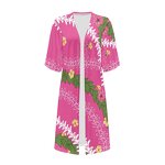 Women's Loose Cardigan Manufacturer - OEM Covers up Kimono Short Sleeve Beach Wear