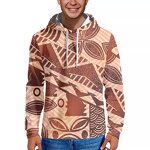 Men's Hooded Sweatshirt Manufacturer - OEM Polynesianculture Custom Island Windproof Warm
