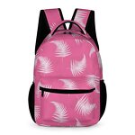 Children's School Bags Factory - OEM Moq=1 High Quality Custom Hawaiian Fashion Fern