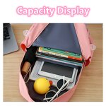 School Backpack Set Factory - OEM Custom Cartoon Nylon Canvas Book Bag