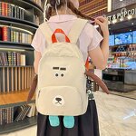 Women's Backpack Factory - OEM Custom Cute Cartoon Dog Nylon Casual