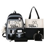 School Backpack Set Factory - OEM Custom Cartoon Nylon Canvas Book Bag