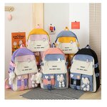 School Bags Set Factory - OEM Custom Kids Large Capacity Oxford Backpack