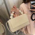 Handbag Manufacturer - OEM Custom Fashion Beaded Pearl Handmade Bags