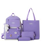 School Backpack Set Factory - OEM Wholesale Lightweight Canvas Cartoon