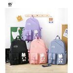 School Backpack Set Factory - OEM Custom Canvas Waterproof Travel Set